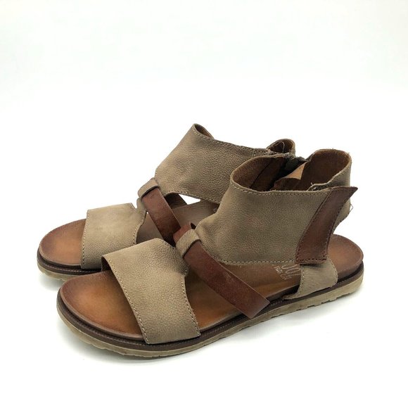 Miz Mooz Brown and Tan Sandals Tamsyn - Picture 8 of 16